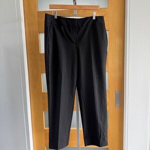 LOFT Black and White Trousers